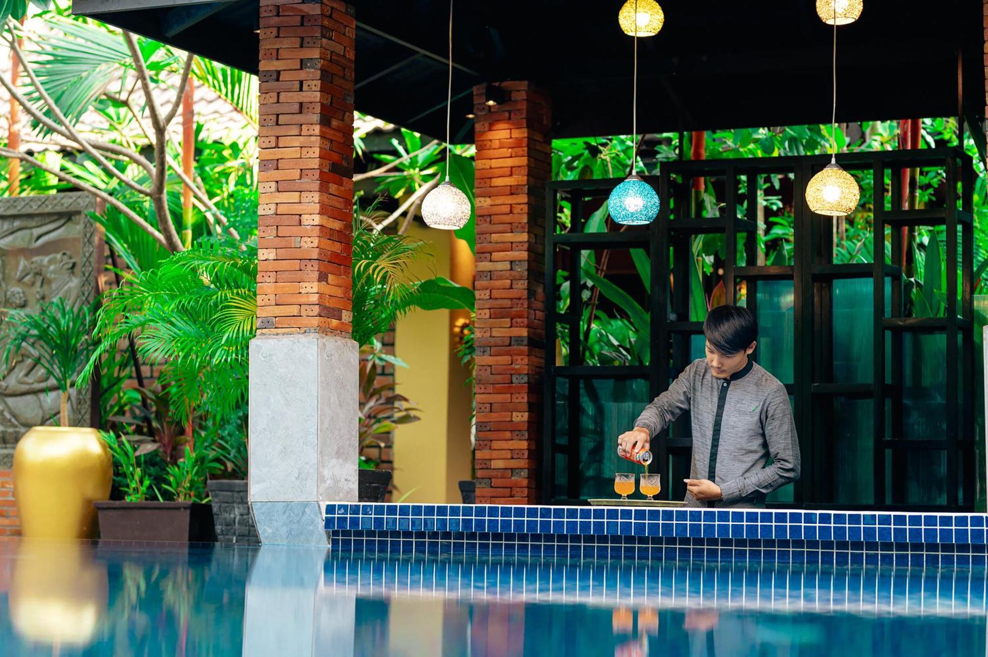 Ravady D'Angkor Hotel Siem Reap Bagian luar foto