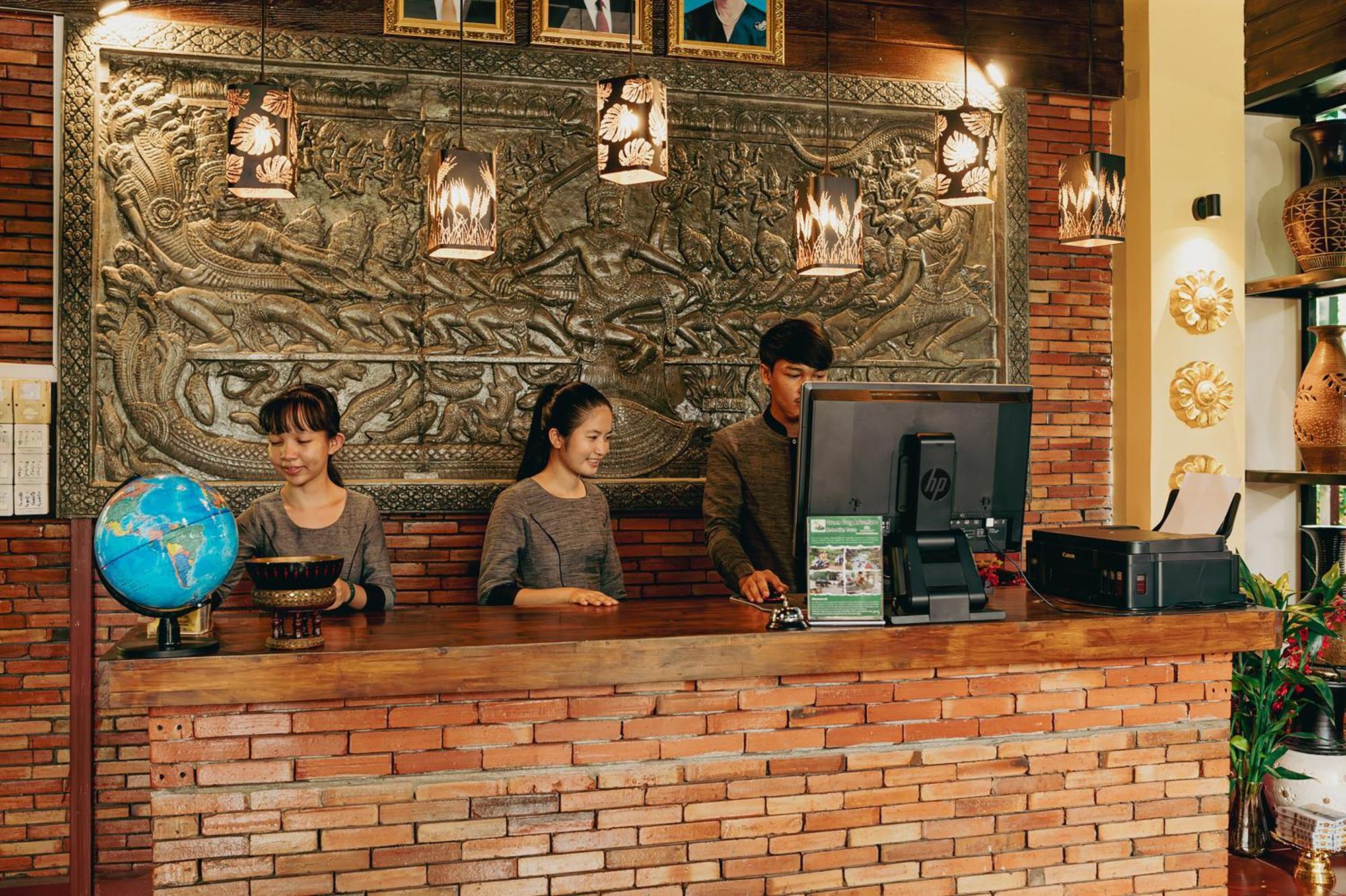 Ravady D'Angkor Hotel Siem Reap Bagian luar foto